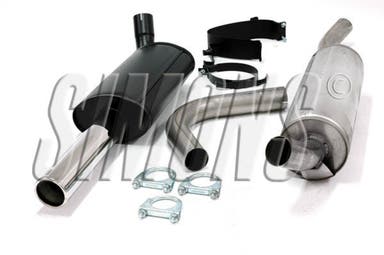 Système d'échappement pour Volvo 760, 2,5" Turbo Multilink