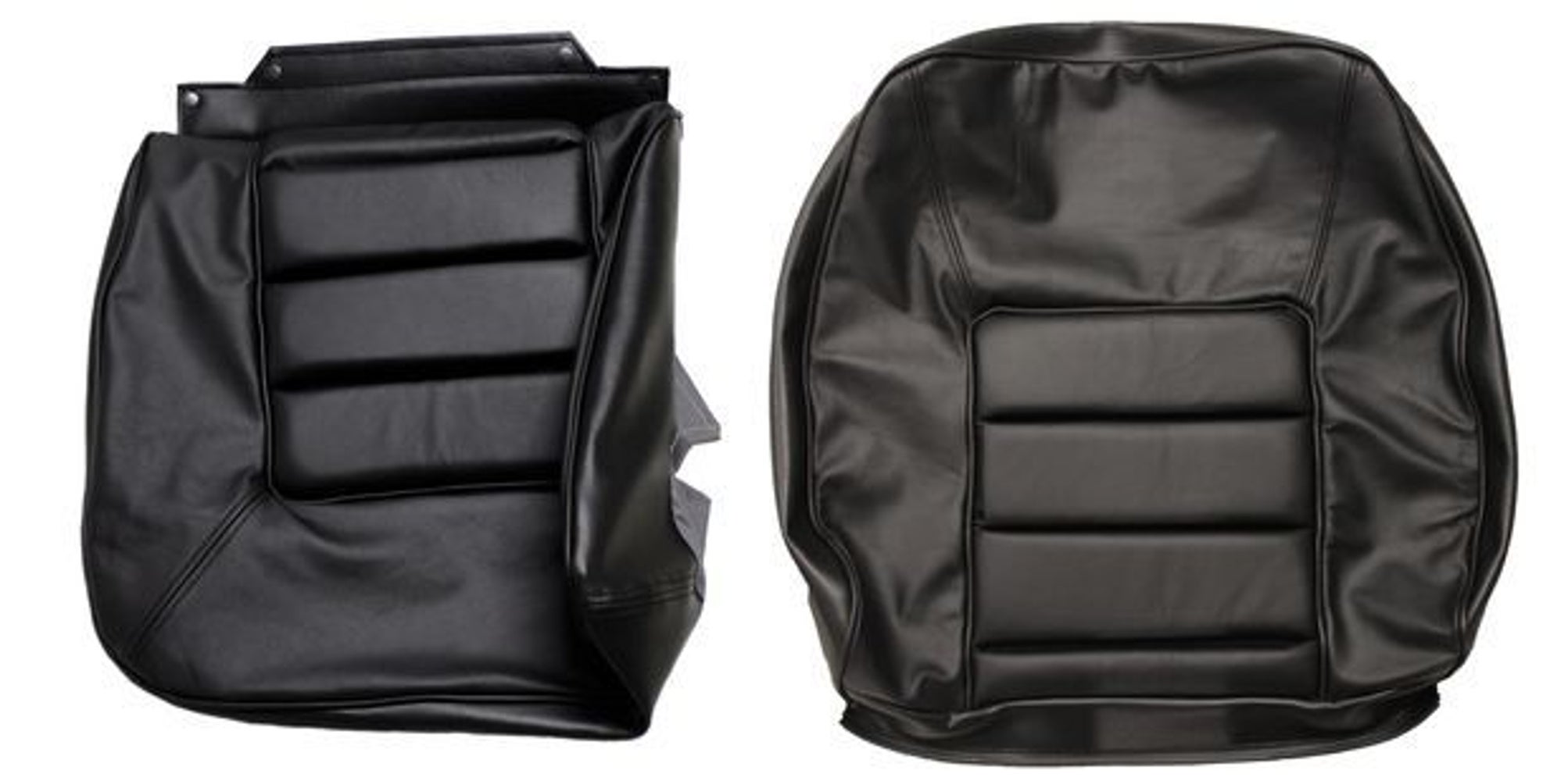 Revêtement de siège avant noir pour Volvo 140GL, 164 (1970-1974)