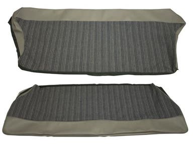 Garniture de siège arrière grise pour Volvo PV544 (1963-1964)