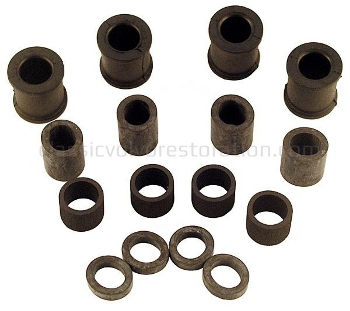 Kit de silentblocs de bras de suspension pour Volvo PV444, PV544, Duett, en caoutchouc