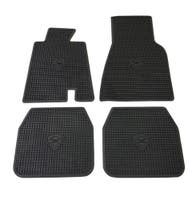 Jeu de tapis de sol en caoutchouc noir pour Volvo 164 (1968-1971). — bild 4 av 4