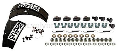 Kit de bandes de frein pour Volvo PV, Duett, Amazon