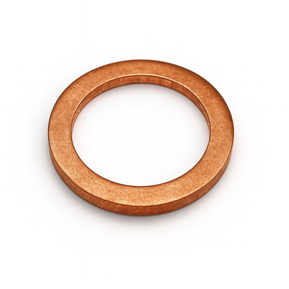 Rondelle en cuivre 10 x 14,5 mm, flexible de frein pour Volvo Amazon, Amazon Kombi — bild 2 av 2