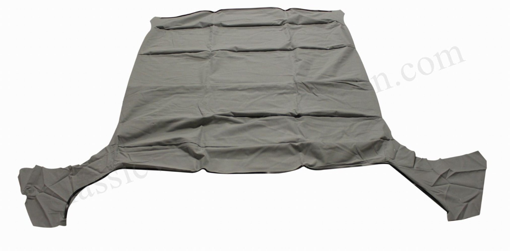 Ciel de toit pour Volvo Amazon B16 1957-61, tissu gris brossé avec moulure