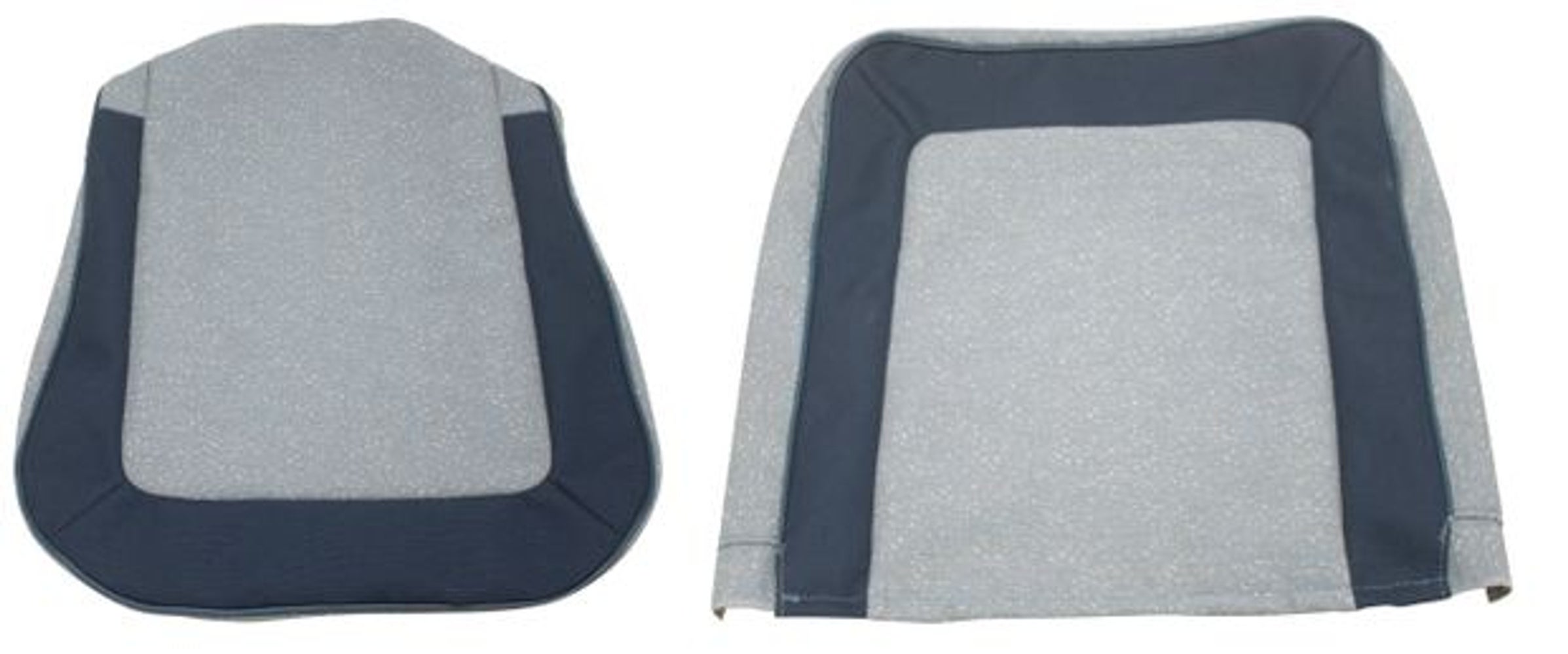 Revêtement de siège avant pour Volvo PV444LS 1957 gris/bleu