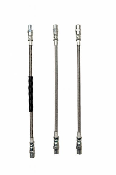 Kit de flexibles de frein pour Volvo 240 (1988-1993), tressés métalliques