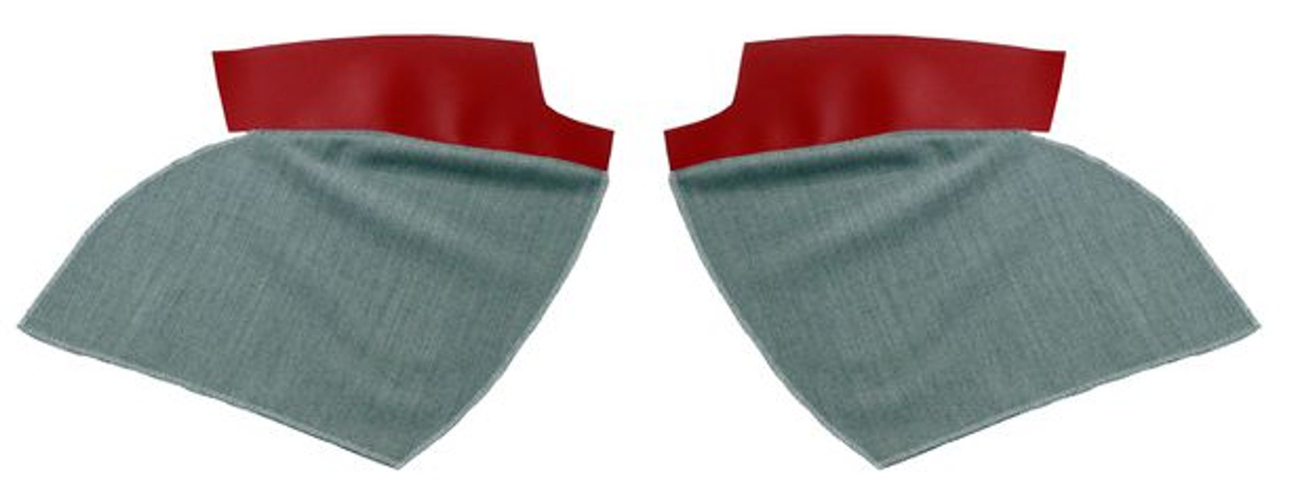 Enjoliveur d'aile pour Volvo PV544A 1958-60 rouge/gris