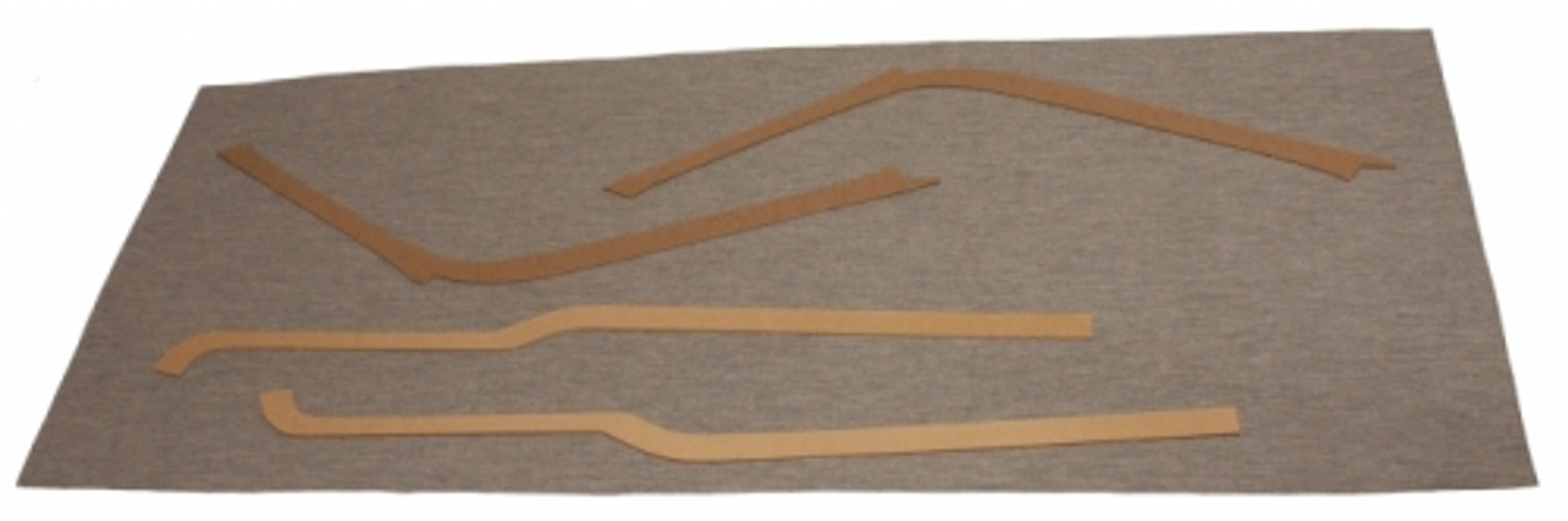 Kit de panneau montant B/au-dessus de la porte pour Volvo Duett 445A-G -56 gris