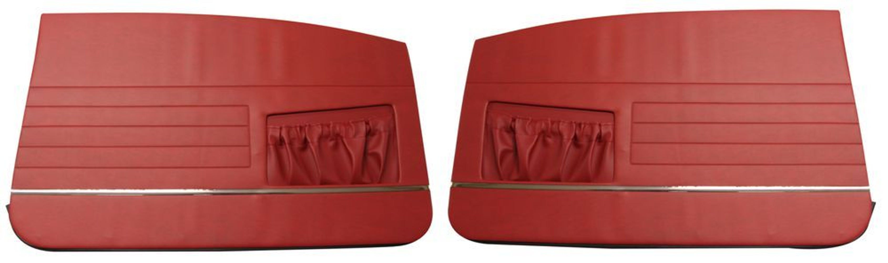 Panneaux de porte rouges pour Volvo Amazon 2D 1963-64