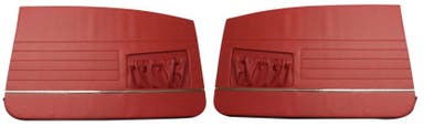 Panneaux de porte rouges pour Volvo Amazon 2D 1963-64
