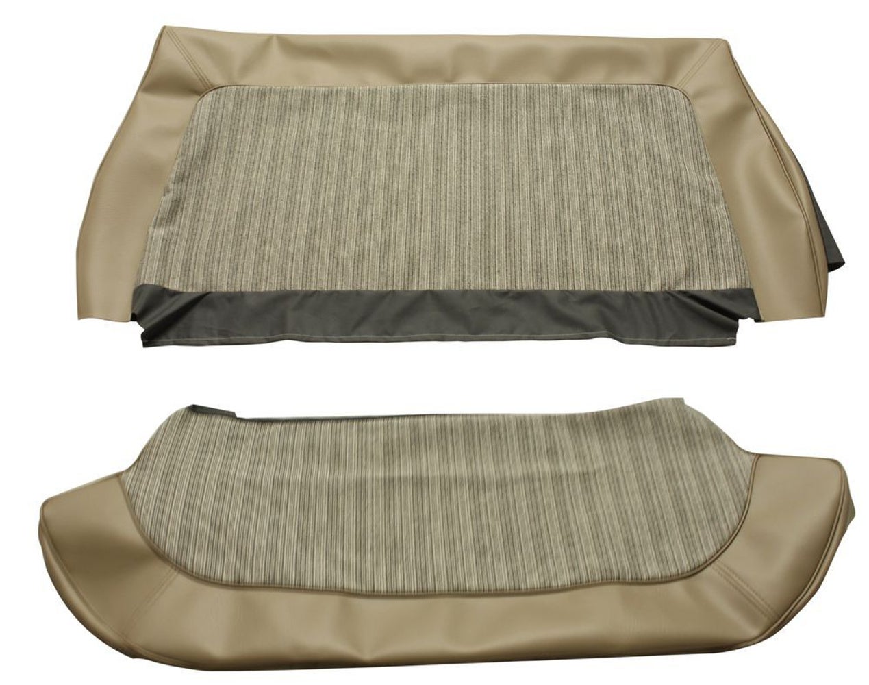 Sellerie de siège arrière pour Volvo Amazon 4 portes 1962-63 Nougat