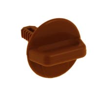 Bouton de verrouillage. Roue de secours pour Volvo 240, 245, 260, 940, 960, V90, à partir de 1980, beige. — bild 1 av 2
