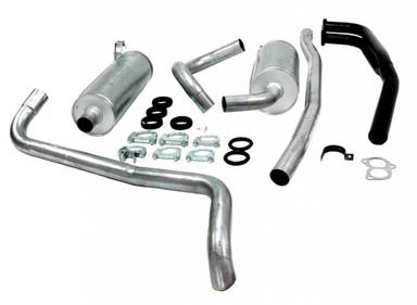 Système d'échappement pour Volvo 140, 240, B20 1974-75
