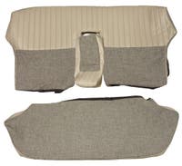 Revêtement de siège arrière pour Volvo Amazon 4 portes 1959-60 gris/beige — bild 1 av 2