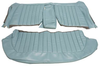 Garniture de siège arrière pour Volvo Amazon 4 portes 1961 US bleu clair