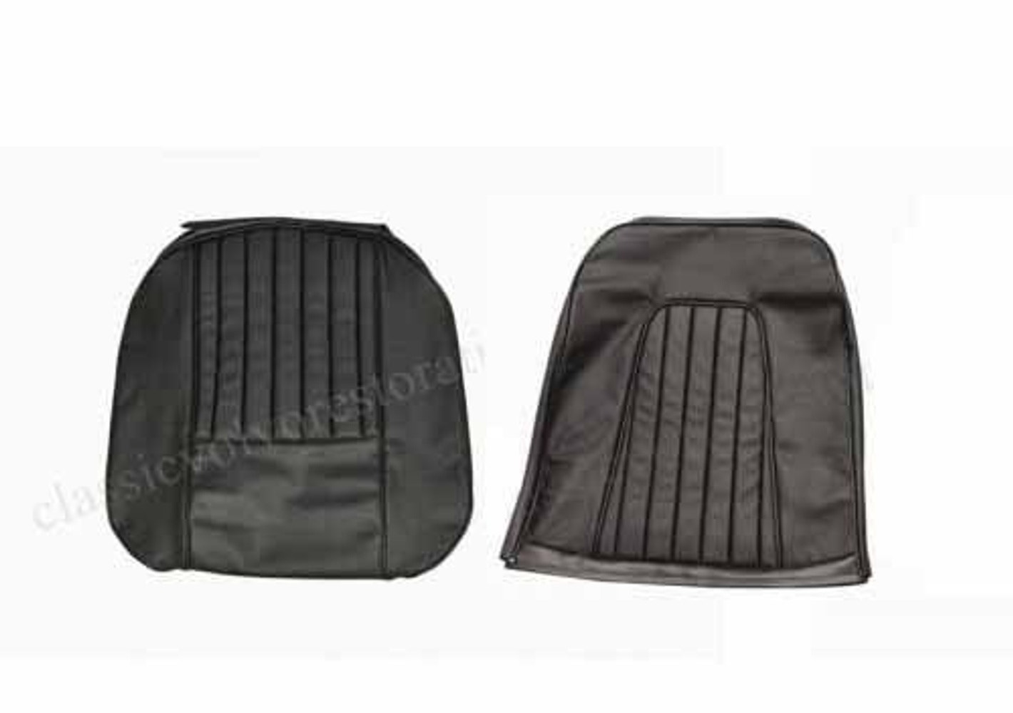 Garniture siège avant noir