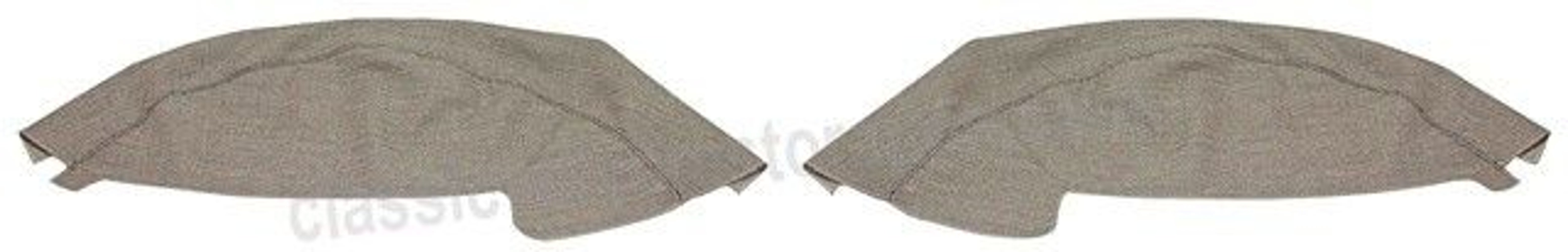 Enjoliveur d'aile pour Volvo Duett 1957-58 gris/noir