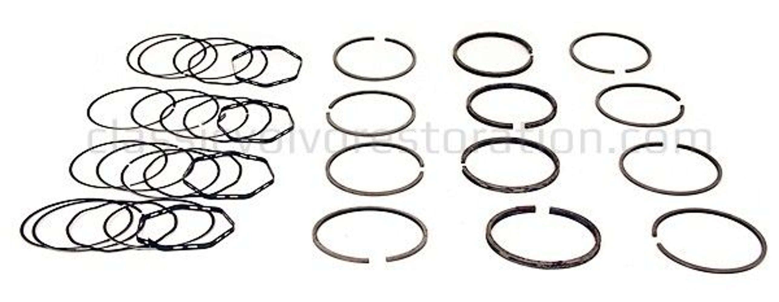 Jeu de segments de piston pour Volvo B4B, B14 standard — bild 2 av 2