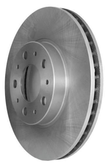 Disque de frein avant ventilé de 262 mm pour Volvo 740, 760 et 780.