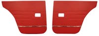 Panneaux de porte arrière pour Volvo Amazon 4D, Amazon Kombi, 1962-63, rouge — bild 2 av 2