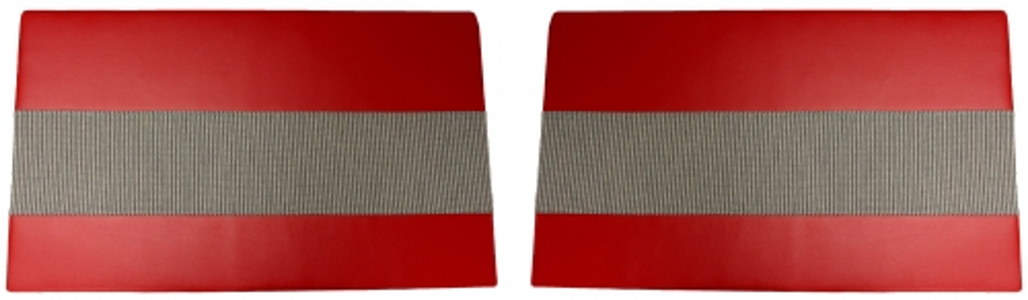 Panneaux de porte pour Volvo Duett 1958-62 rouge/gris