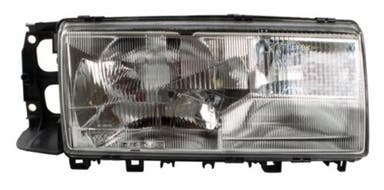 Phare antibrouillard H4 double pour Volvo 740, 760, 940, 960, côté droit