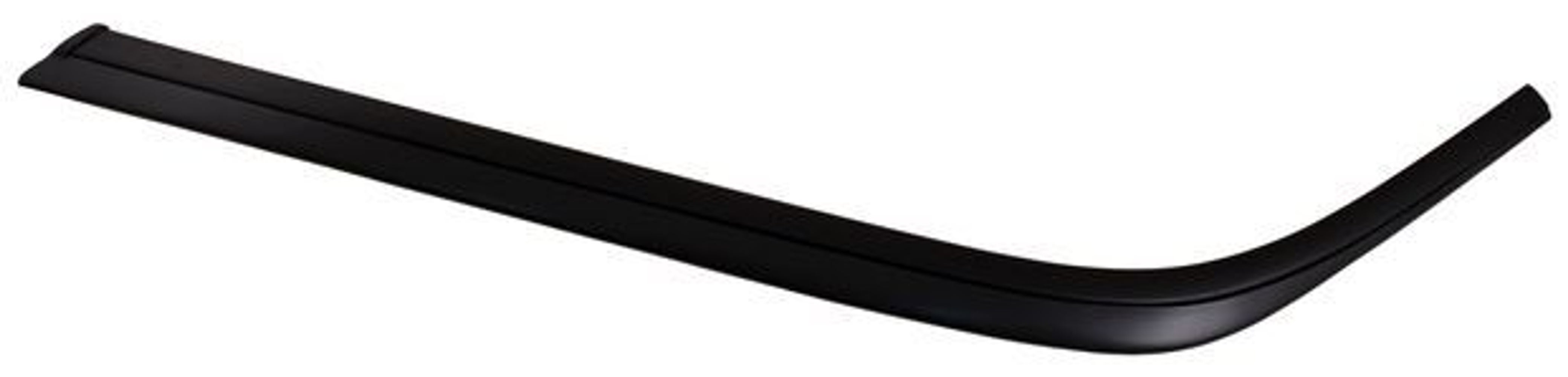 Baguette décorative pour Volvo 240, noire, gauche, 1979-87