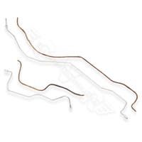 Conduite de frein arrière à 2 circuits pour Volvo Amazon, Amazon Kombi 1969-70, 1800 1969-73, gauche, pré-cintrée — bild 1 av 2