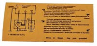 Relais de charge autocollant 6V — bild 2 av 2