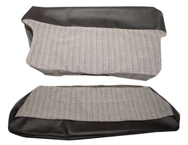 Garniture de siège arrière pour Volvo PV544, Duett 1965-66 noire