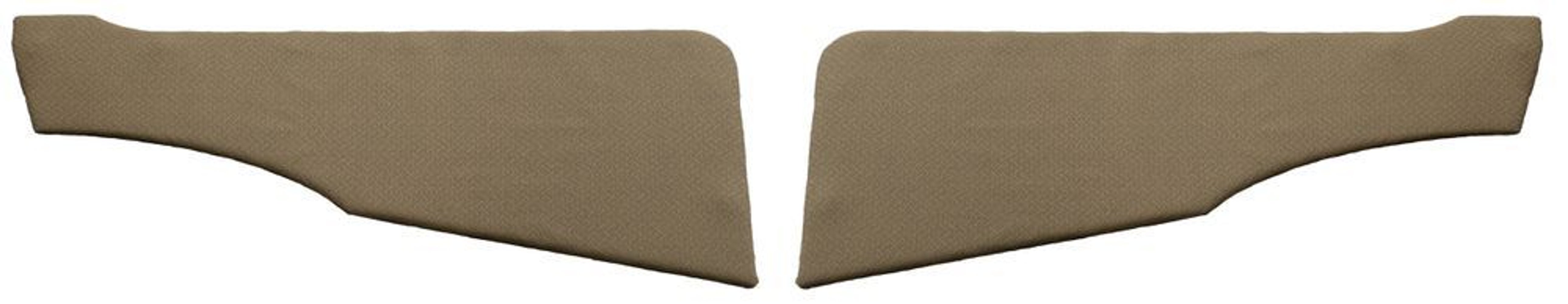 Panneaux supérieurs arrière pour Volvo PV444A 1947-50, jaune/vert