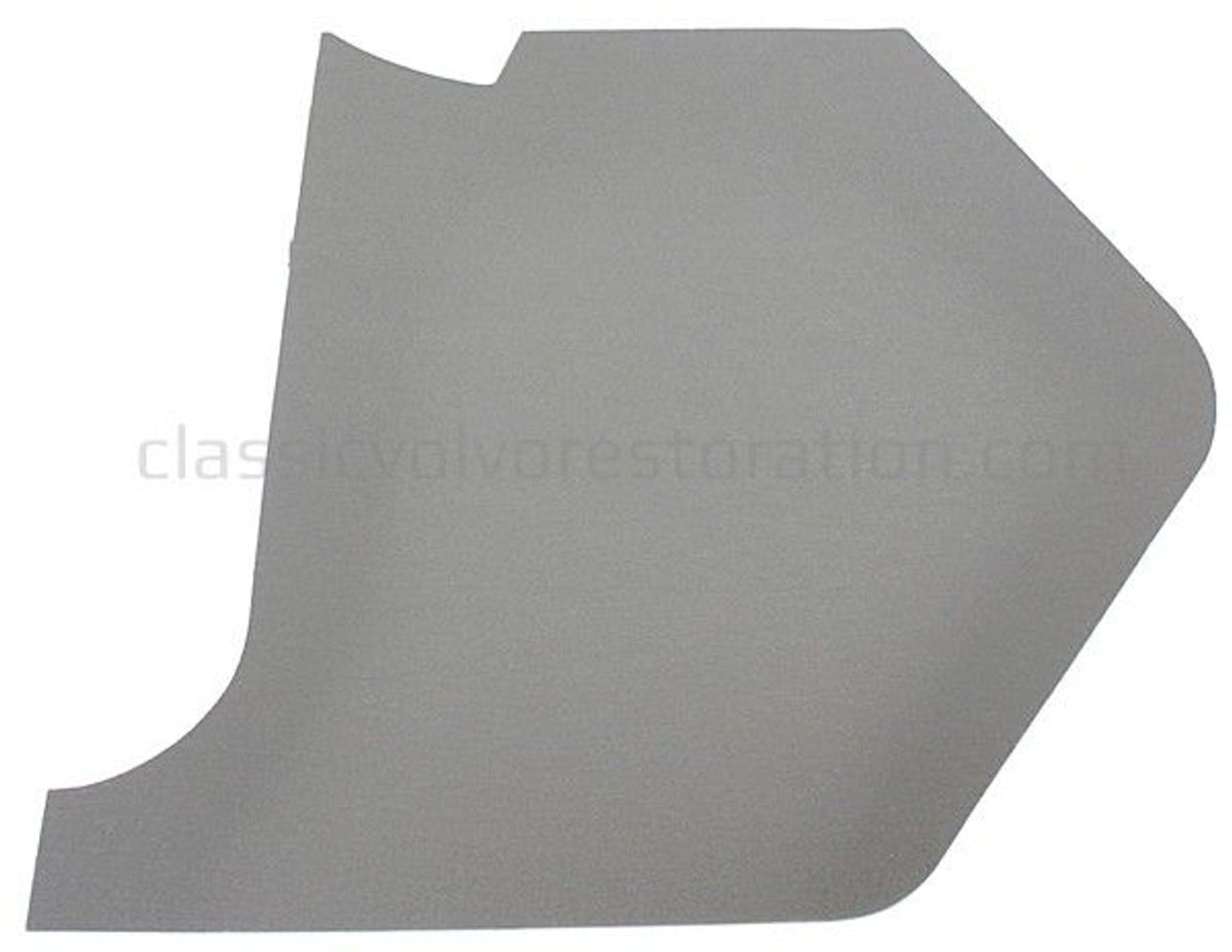 Panneau tableau de bord gris