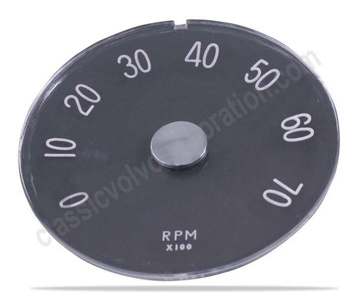 Verre pour compte-tours