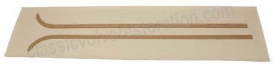 Panneaux de montant B pour Volvo PV544 1958-60, beige US