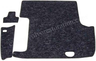 Tapis de coffre pour Volvo Amazon, textile noir