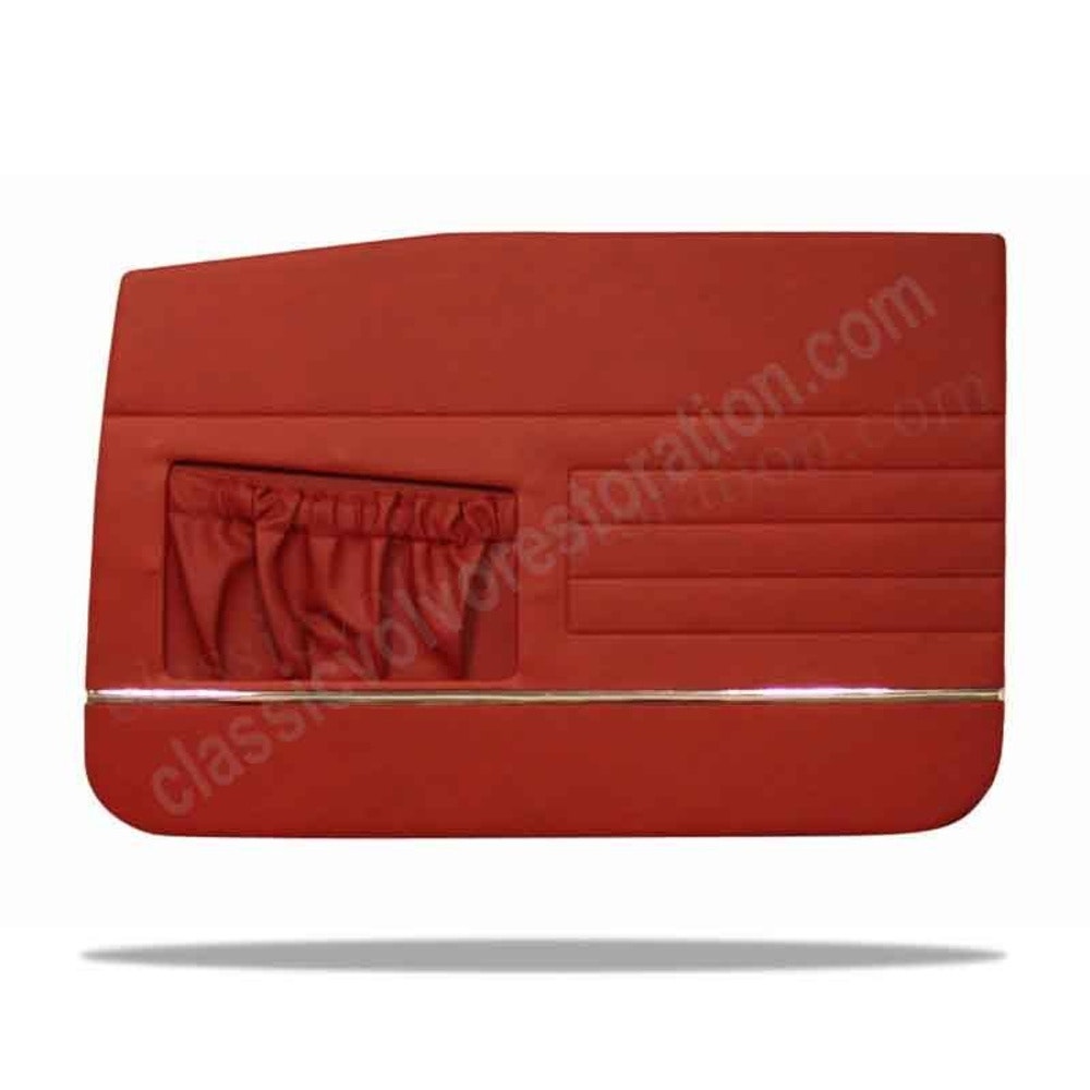 Panneau de porte avant rouge