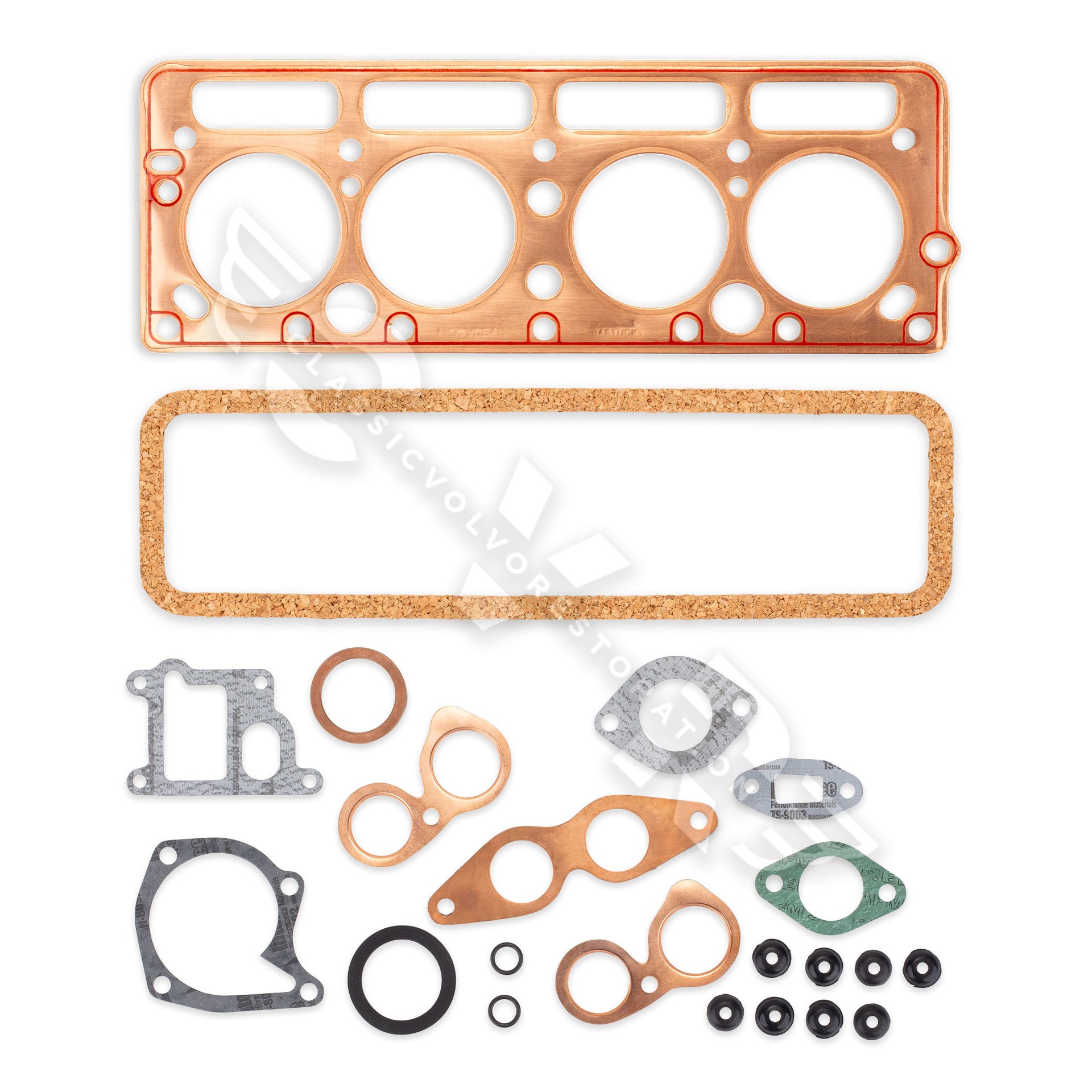 Pochette de joints moteur Volvo PV444, Duett 445 B4B, B14 — bild 2 av 2