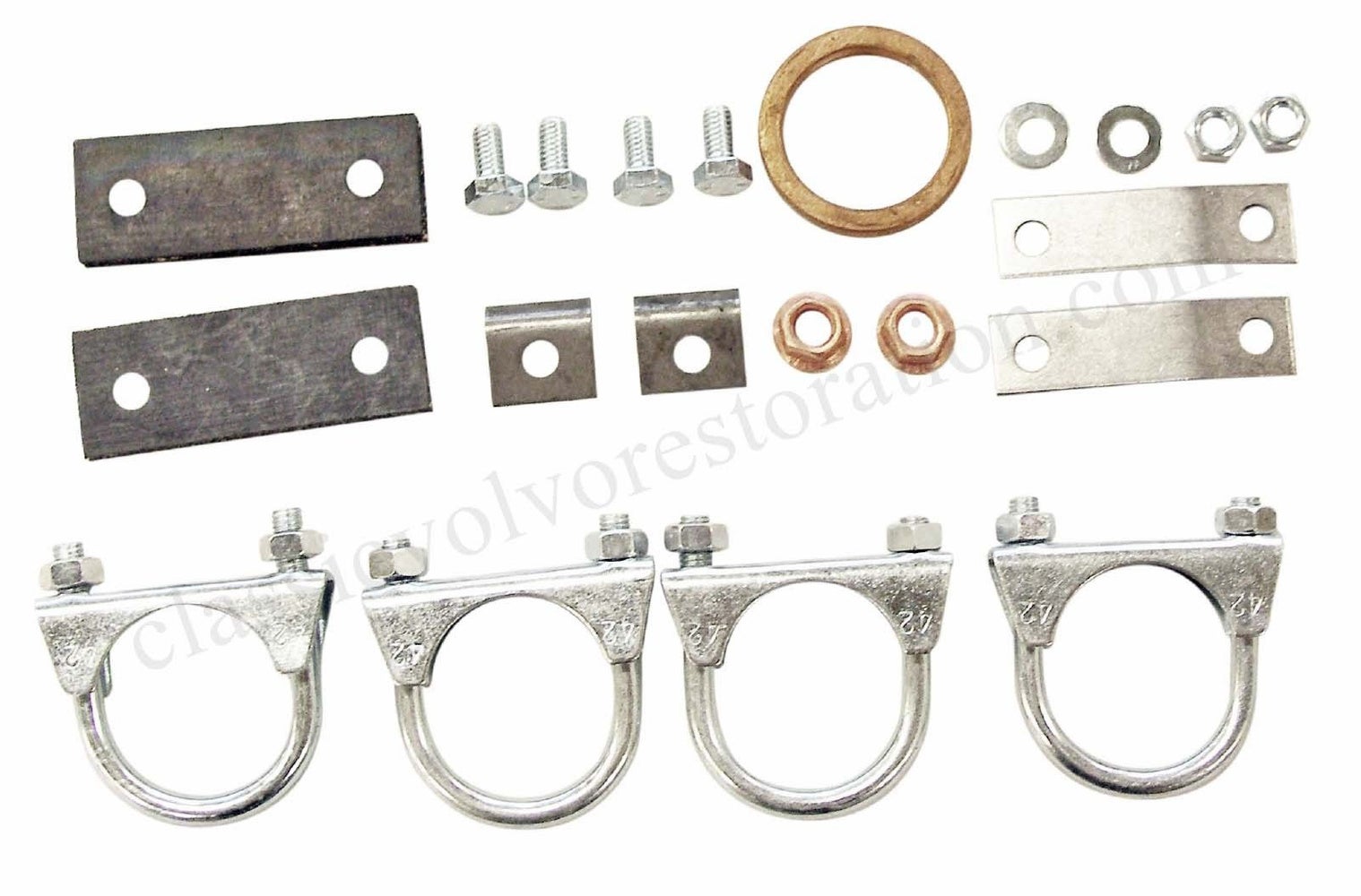 Kit de montage du système d'échappement pour Volvo PV, B4B