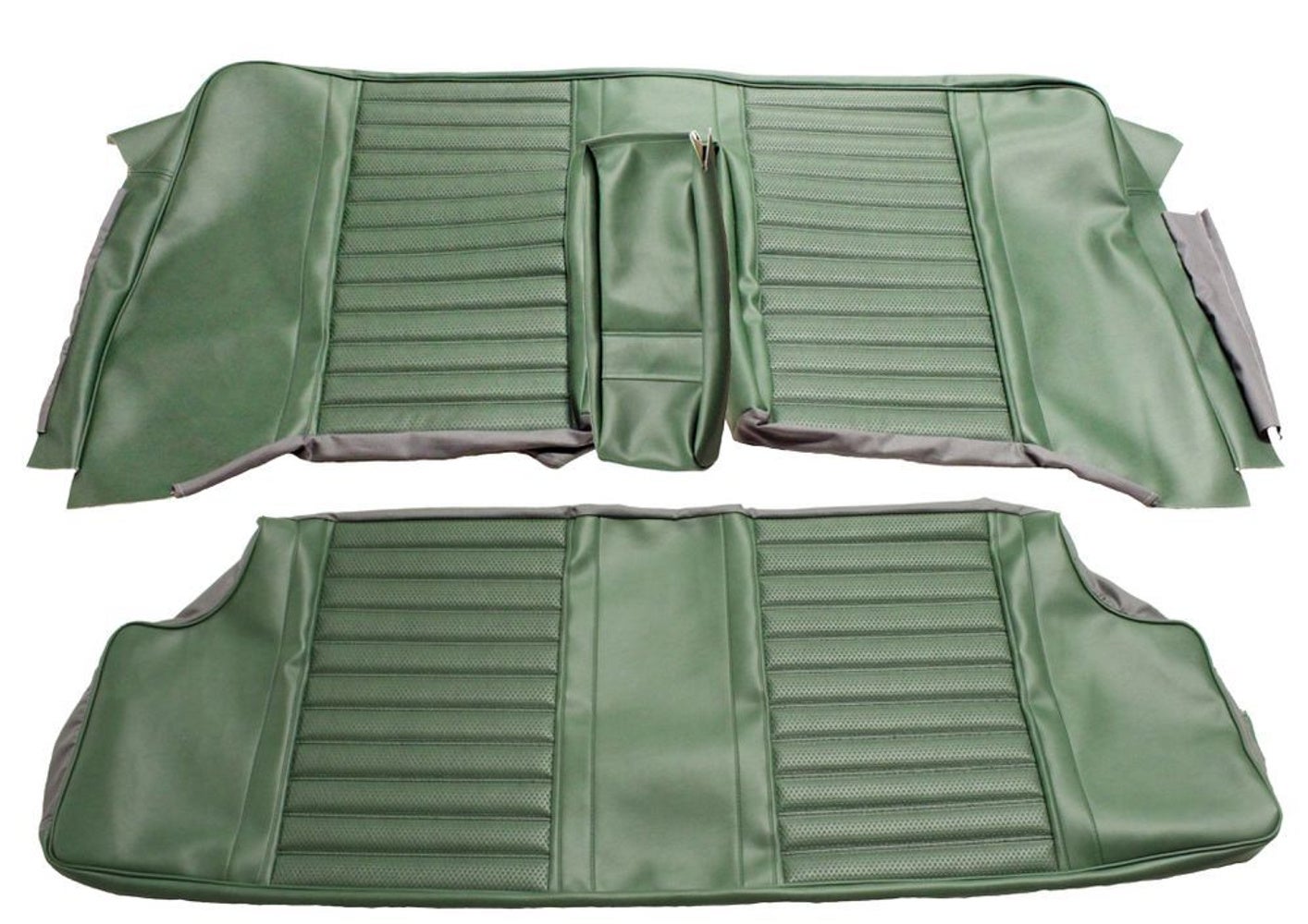 Garniture de siège arrière pour Volvo Amazon 2D 1967-68 verte
