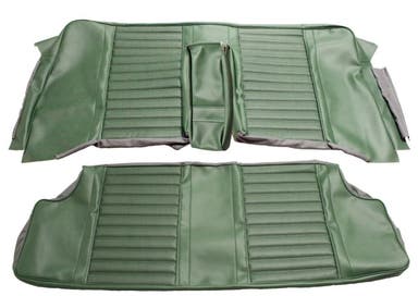 Garniture de siège arrière pour Volvo Amazon 2D 1967-68 verte