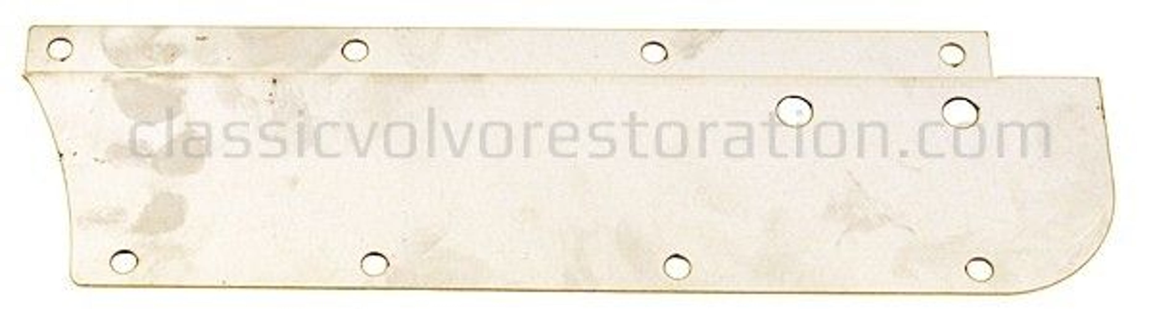 Plaque de bordure sous le siège arrière droit pour Volvo PV544, Duett 210 — bild 2 av 2