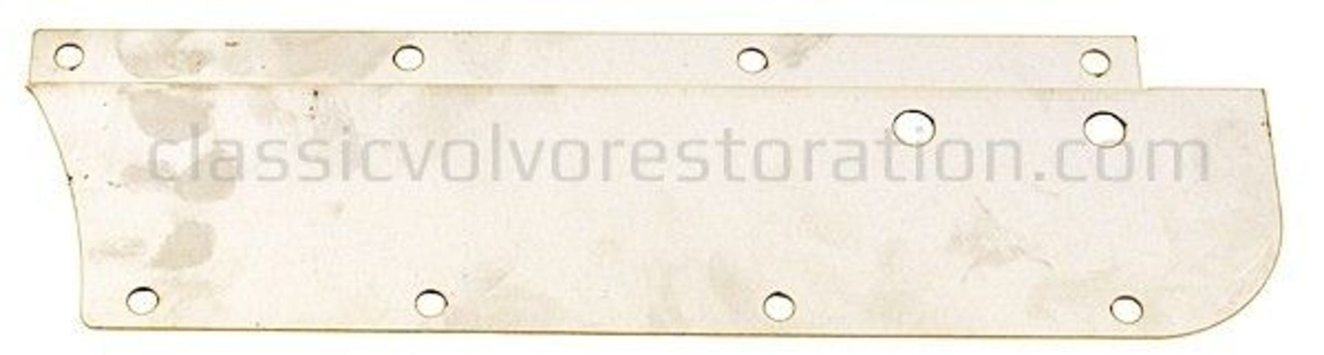 Plaque de bordure sous le siège arrière droit pour Volvo PV544, Duett 210 — bild 2 av 2