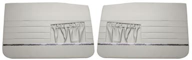 Panneaux de porte avant pour Volvo Amazon 4 portes, Amazon Kombi, 1962-63, gris