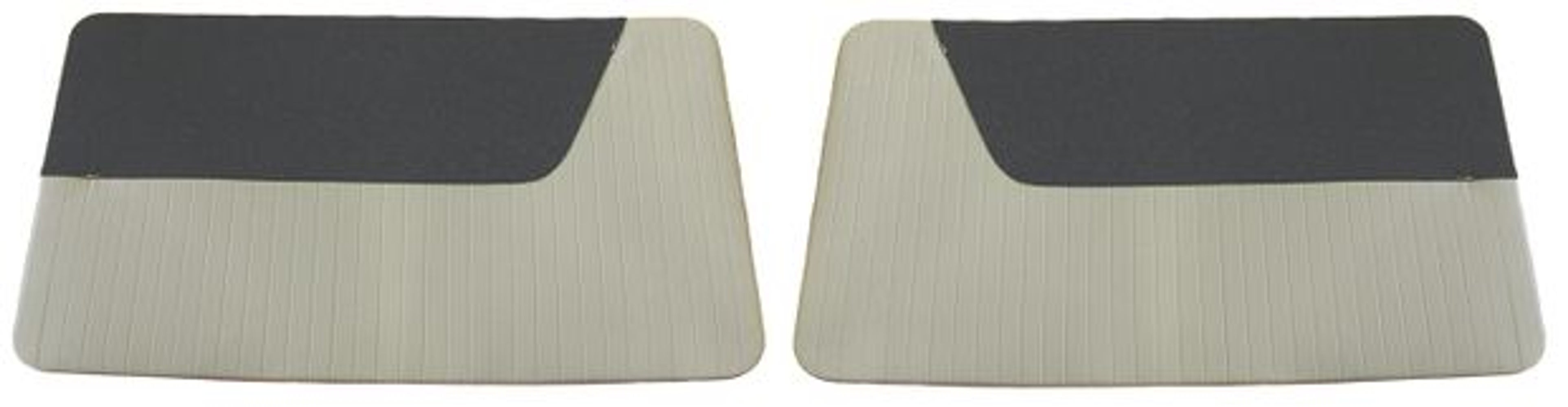Panneaux de porte pour Volvo PV444K-L 1955-58, gris clair/gris