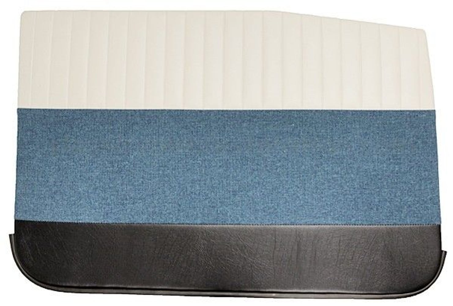 Panneaux de porte avant pour Volvo Amazon 4 portes 1959-60, beige/turquoise/noir — bild 2 av 2