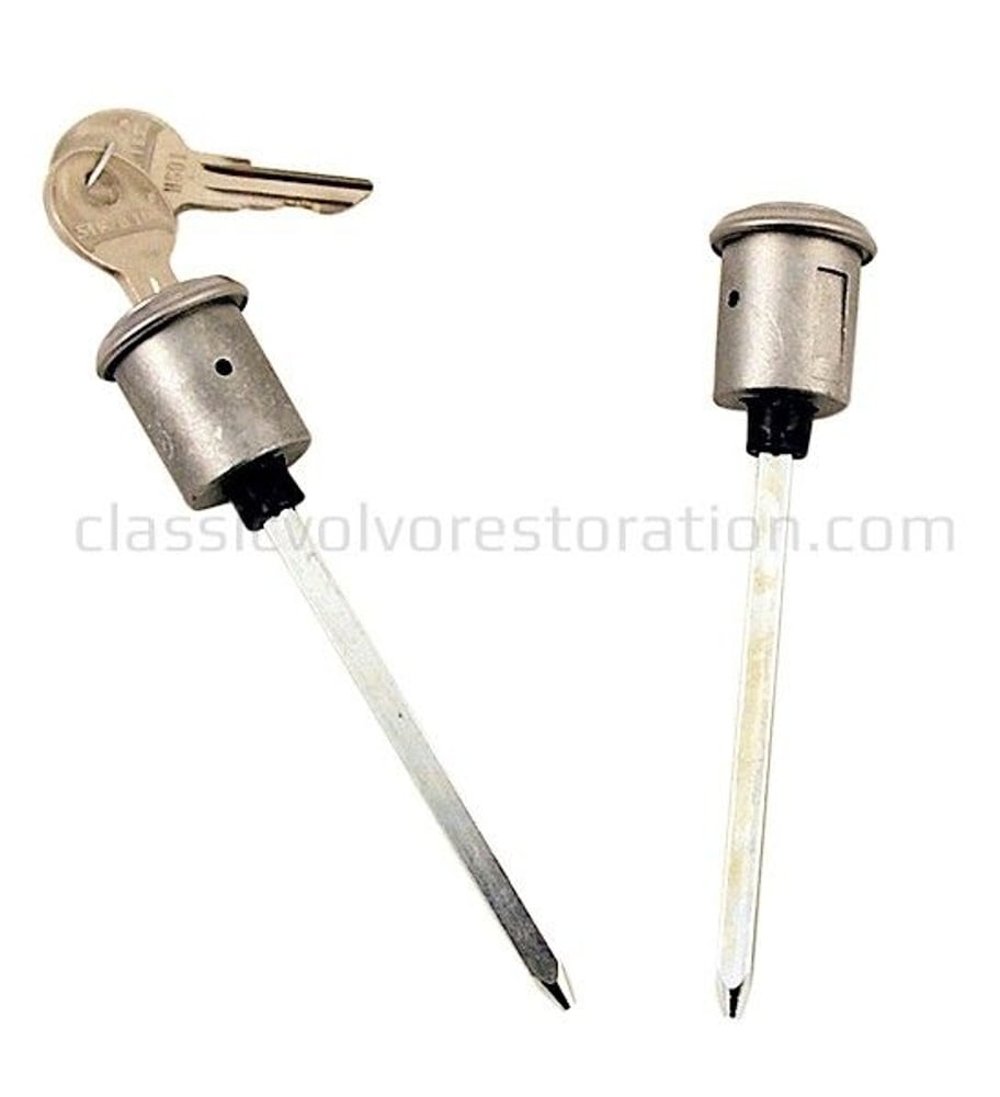 Ensemble de cylindre de serrure pour Volvo Duett, 2 portes