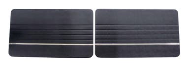 Panneau de porte gauche noir pour Volvo PV544 (1965-1966).