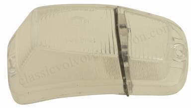 Verre de clignotant pour Volvo Amazon, blanc/blanc, droit