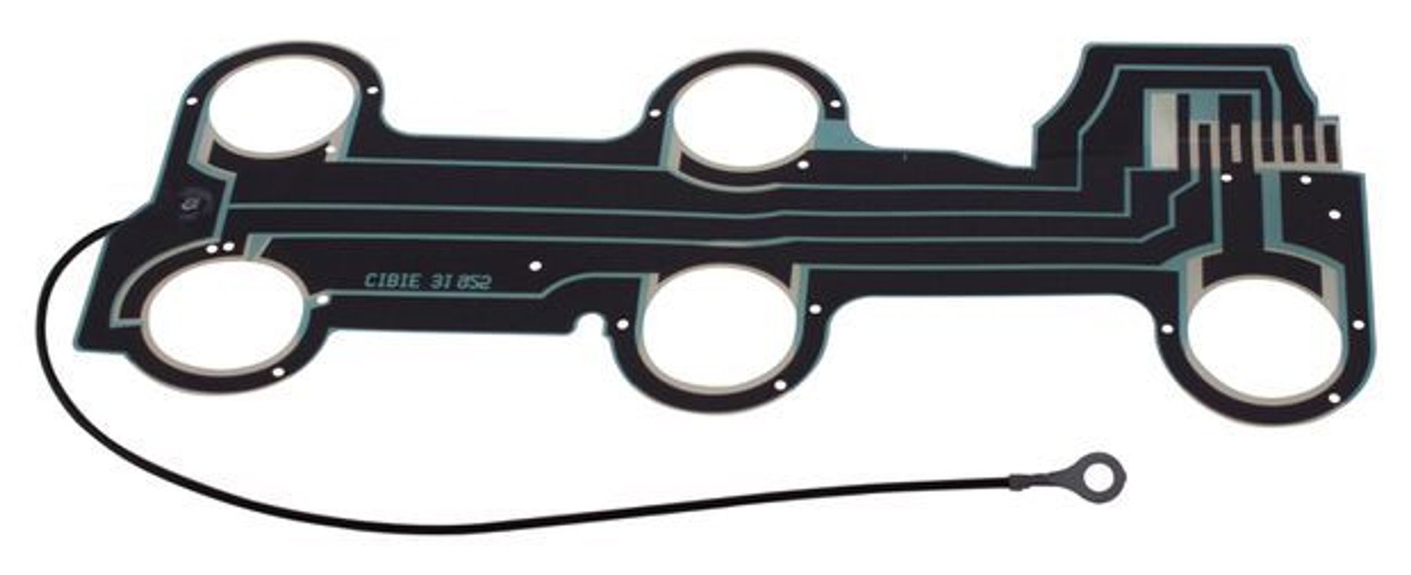 Circuit imprimé arrière gauche