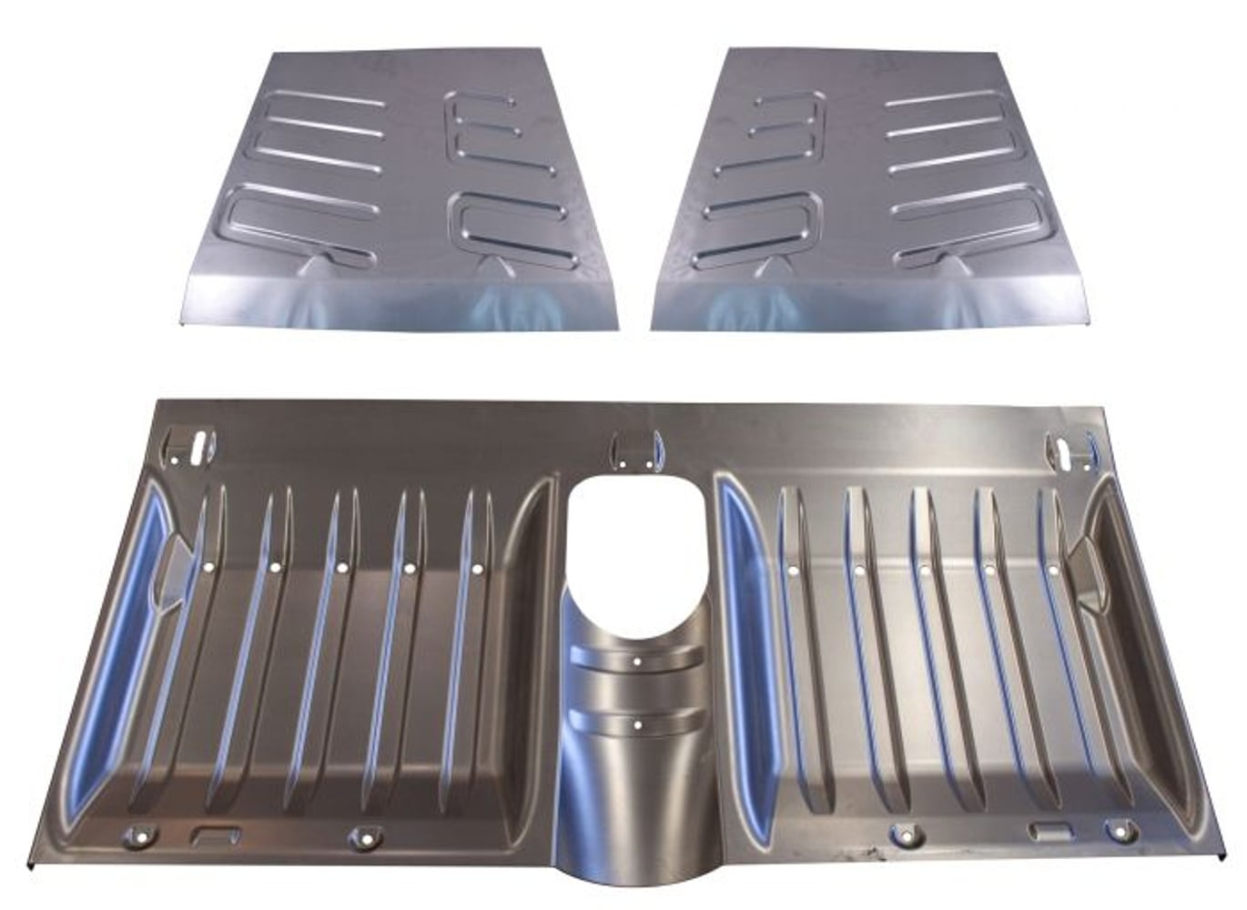 Jeu de plaques de plancher avant et arrière pour Volvo 1800